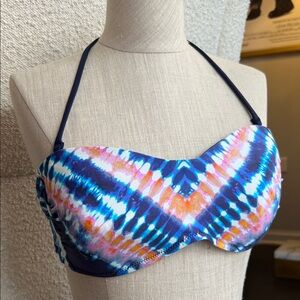 Trina Turk Tie-dye Bikini Top